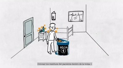 ¿Cómo eliminar los residuos en hogares con casos confirmados de COVID-19?