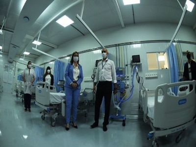 Con camas del Itauguá, aumentan a 465 lugares para terapia intensiva
