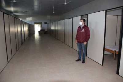 Culmina reacondicionamiento para el centro de atención a pacientes respiratorios en Yabebyry