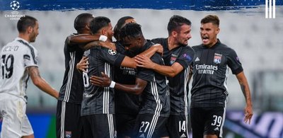 Pese al doblete de Cristiano, Lyon aguantó y la 'Juve' queda eliminada