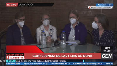 Familia Denis cumplió con entrega de víveres y pide liberación por cuestiones humanitarias