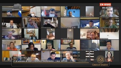 Senadores postergan sin plazo pérdida de investidura de Friedmann, con la complacencia del Frente Guasu