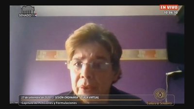 Delirante Desirée Masi afirma que se quiere sacar a Friedmann para que jure Cartes