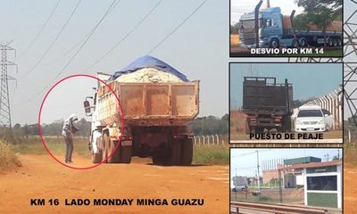 Habilitan caja paralela pro-bolsillo para los camioneros que desvían báscula del MOPC – Diario TNPRESS