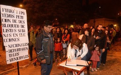 Políticos se “olvidan” del desbloqueo de las listas - Edicion Impresa - ABC Color