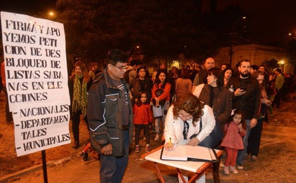 Políticos se “olvidan” del desbloqueo de las listas - Edicion Impresa - ABC Color