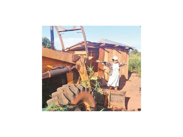 Unas 700 familias son desalojadas en Caaguazú