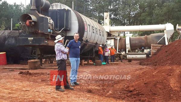 TRP: PLANTA ASFÁLTICA DEL MOPC EN TOTAL ESTADO DE ABANDONO