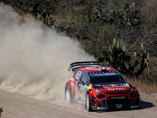 Sebastien Ogier se pone a la cabeza en el rally de México