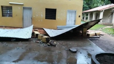 Lluvias con fuertes vientos azotaron Horqueta - Nacionales - ABC Color