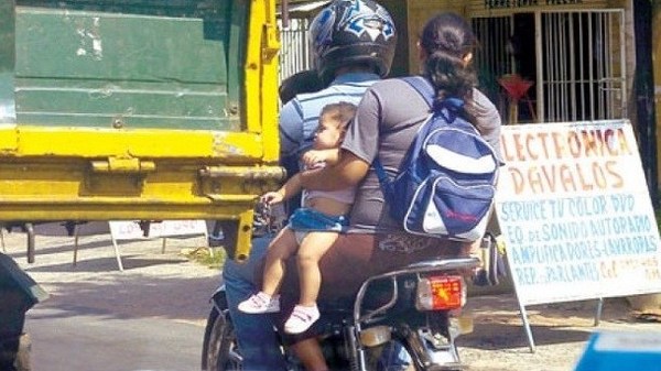 100 NIÑOS SUFREN ACCIDENTES EN MOTOCICLETAS AL MES EN PARAGUAY