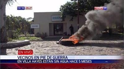 Villa Hayes: Cinco meses sin agua potable | Paraguay en Noticias 