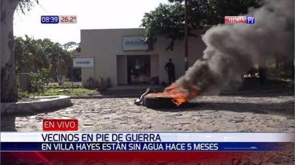 Villa Hayes: Cinco meses sin agua potable | Paraguay en Noticias