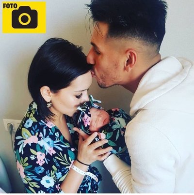 ¡Nació la tercera hija de Hernán Pérez!