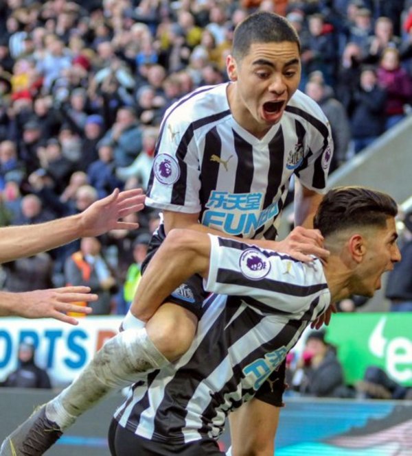 Almirón festeja con Newcastle - Edicion Impresa - ABC Color