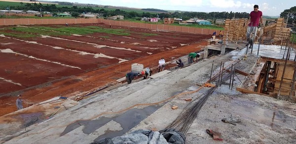 Obra de estadio municipal con un avance del 50%, señalan - ADN Paraguayo
