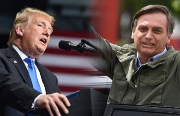 Trump recibirá a Bolsonaro el próximo 19 de marzo - Radio 1000 AM