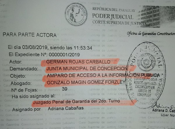 Intendente y Junta Municipal violan ley de acceso a información pública y son demandados | Radio Regional 660 AM