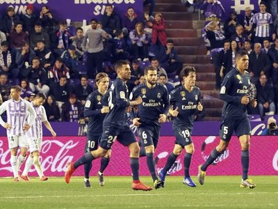 El Madrid exhibe su pegada tras sufrir en la primera parte