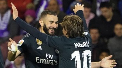 Real Madrid se reencuentra con la victoria en casa del Valladolid