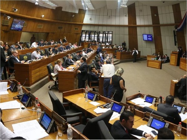 Aumentos a privilegiados suman G. 50 millones en Cámara de Diputados
