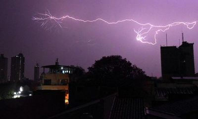 Lluvias seguirán hasta mañana - Nacionales - ABC Color