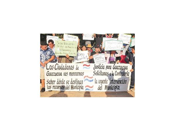 Pobladores de Guazú Cuá  exigen transparencia a intendente