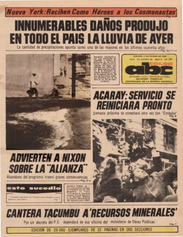 11 de marzo de 1969 - Un Dia Como Hoy - ABC Color