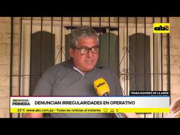 Denuncian irregularidades en operativo - Tv - ABC Color