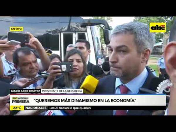 Mario Abdo: Yo acepto las críticas - Tv - ABC Color