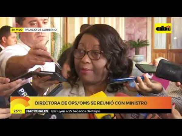 Directora de OPS/OMS se reunió con ministro - Tv - ABC Color