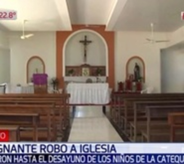 Se llevan desayuno de jóvenes de una iglesia en Ñemby - Paraguay.com