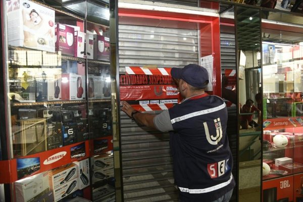Locales cerrados por no emitir boleta - Nacionales - ABC Color