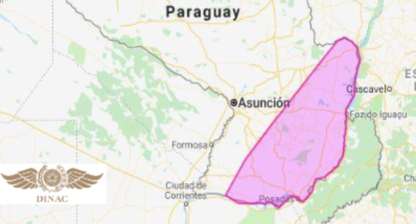 Emiten alerta por sistema de tormentas para ocho departamentos - ADN Paraguayo