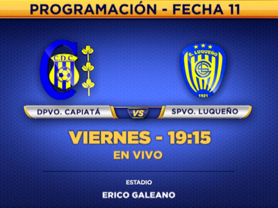 La fecha 11 del Apertura arranca el viernes