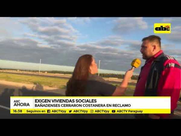 Exigen viviendas sociales - Tv - ABC Color