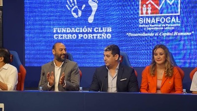 Unos 250 niños y jóvenes de la Fundación Club Cerro Porteño recibirán cursos de formación