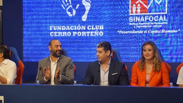 Unos 250 niños y jóvenes de la Fundación Club Cerro Porteño recibirán cursos de formación