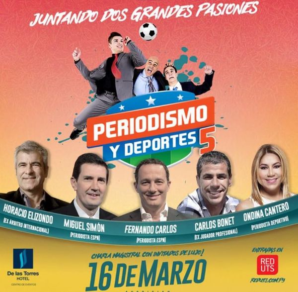 La charla magistral sobre periodismo y deportes