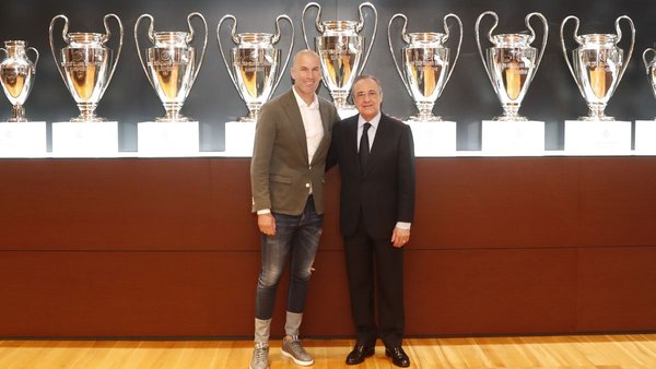 Las ganas de Zidane y su felicidad por el retorno