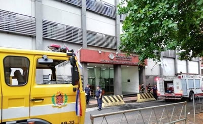 HOY / Controlan el principio de incendio en sede del Ministerio Público