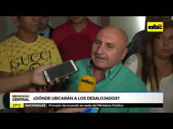 ¿Donde ubicarán a los desalojados? - Tv - ABC Color