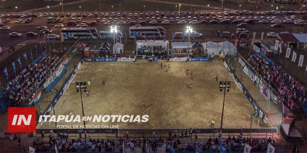 FINALES DE FÚTBOL FIFA Y FÚTBOL DE PLAYA SE JUGARÁN EN ENCARNACIÓN.