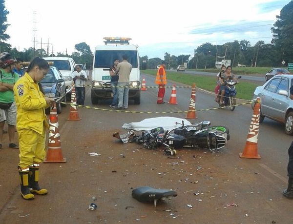 Cada día ocurren 5 accidentes que dejan al menos 3 muertos