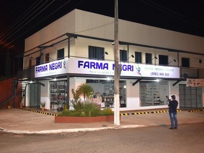 Un hombre asalta farmacia y se lleva G. 750.000