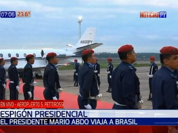 Mario Abdo viaja al Brasil para reunirse con Jair Bolsonaro