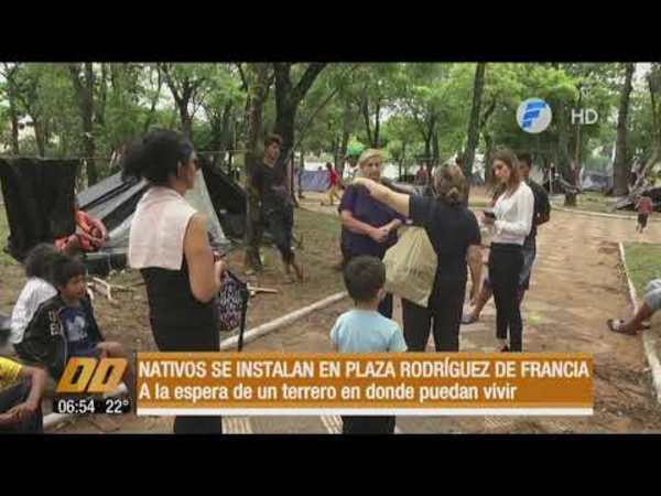 Indigenas reclaman tierras que se les fueron arrebatadas