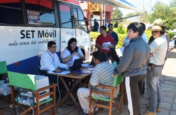PAC Móvil de Tributación presta servicios desde hoy en Canindeyú | .::Agencia IP::.