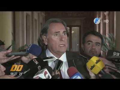 ¿De qué hablaron José Ortíz y Mario Abdo en Palacio de López?