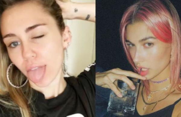 La divertida foto que comprueba que Miley Cyrus y Hailey Baldwin son amigas desde niñas - C9N